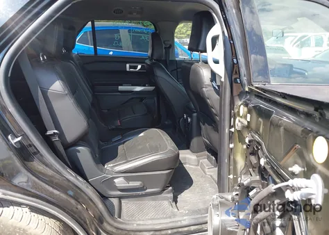 2022 Ford Explorer Xlt z USA, uszkodzony, nr VIN 1FMSK7DH6NGC10348